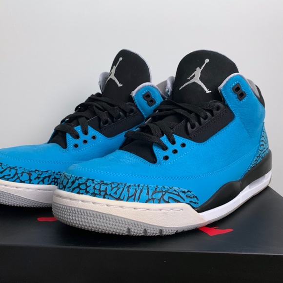 Jordan 3 Retro Powder Blue - Picture 5 of 8